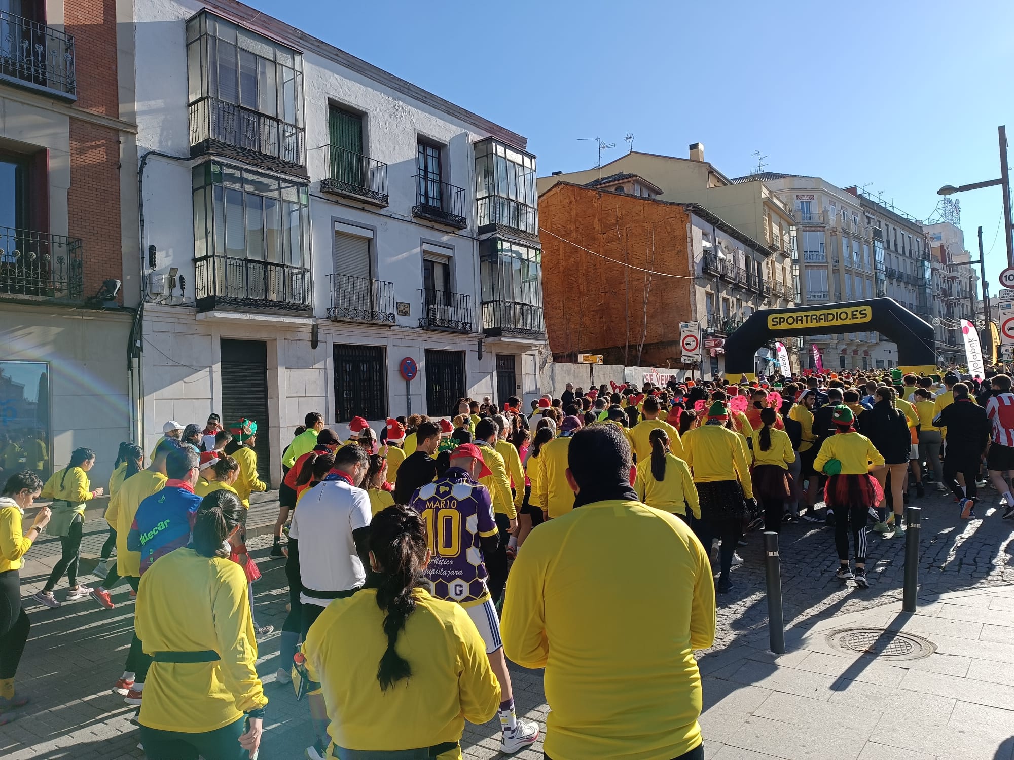 Instantes previos al pistoletazo de salida.