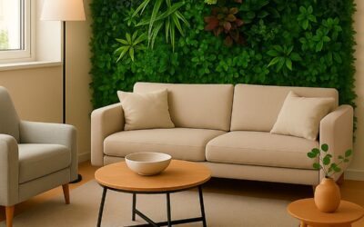 Jardines verticales artificiales, un toque verde ideal